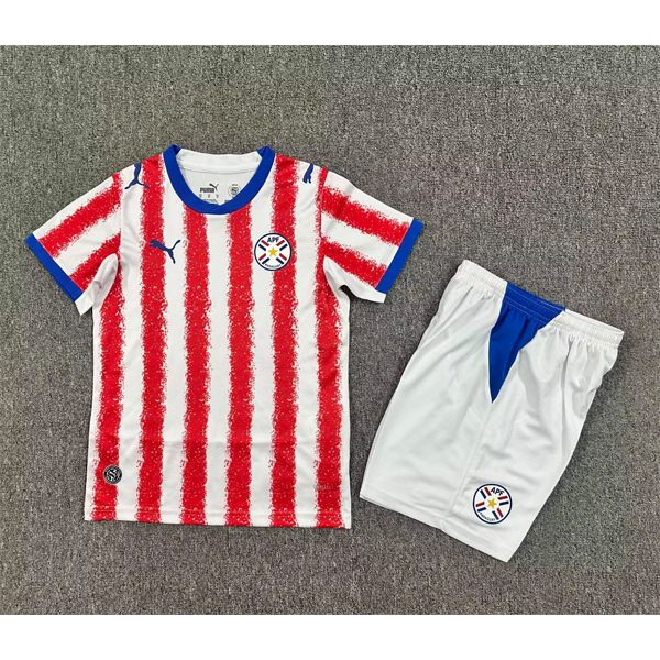 Camiseta Paraguay 1ª Niño 2026